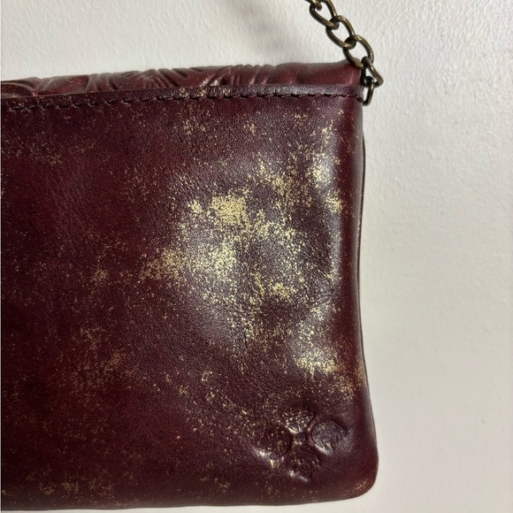 Patricia Nash Brown Convertible Clutch/Shoulder Bag w Kisslock Closure NWOT - Picture 3 of 12